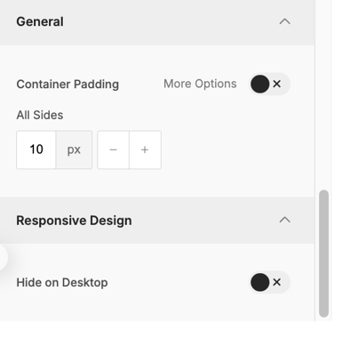 Email Template Menu Responsive Design